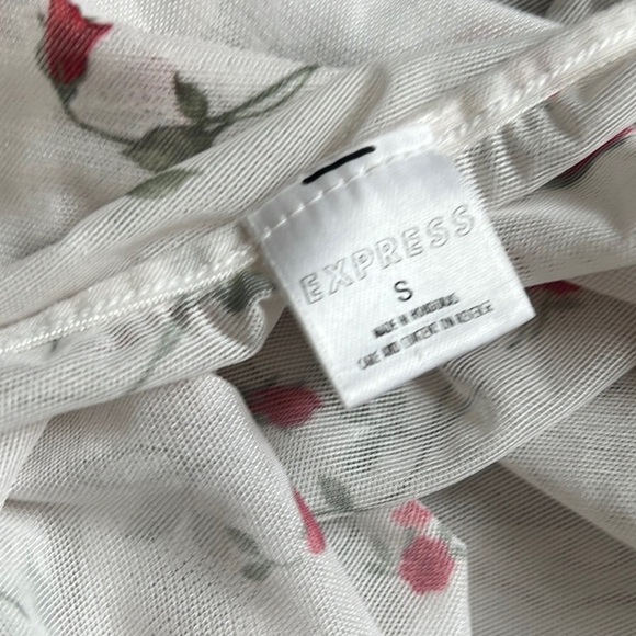 Y2K Mesh Rose Cami - Picture 6 of 6